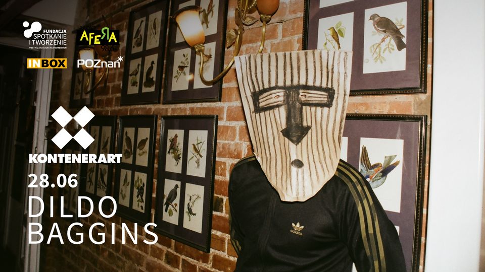 Baner promujący wydarzenie. Nazwa wydarzenia i zdjęcie artysty.