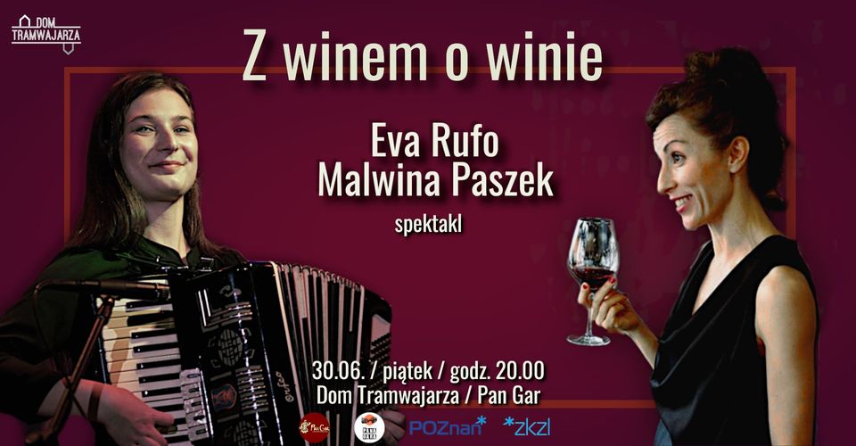 Baner promujący wydarzenie. Nazwa wydarzenia i zdjęcie artystek.