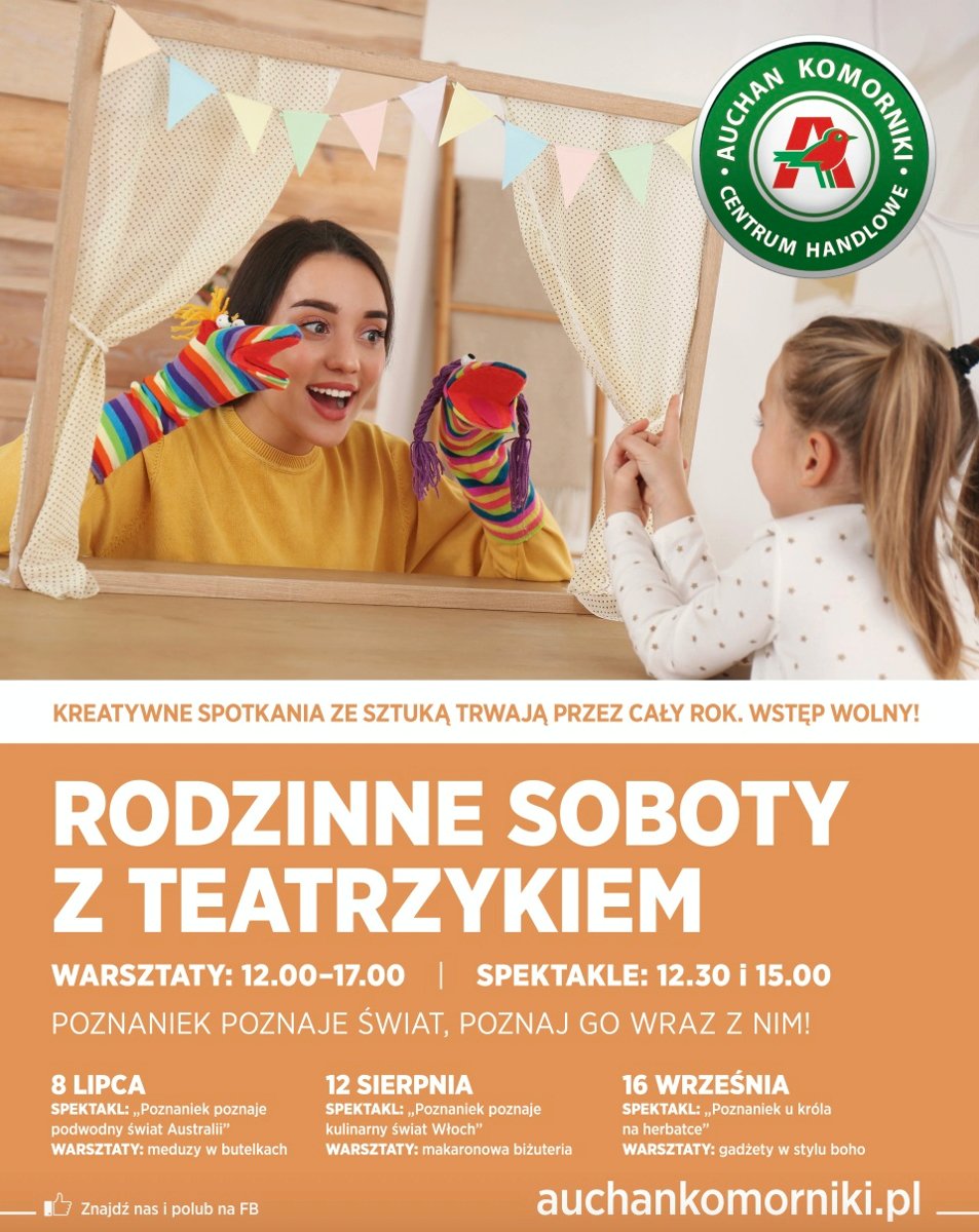 Baner promujący wydarzenie. Nazwa wydarzenia i data.