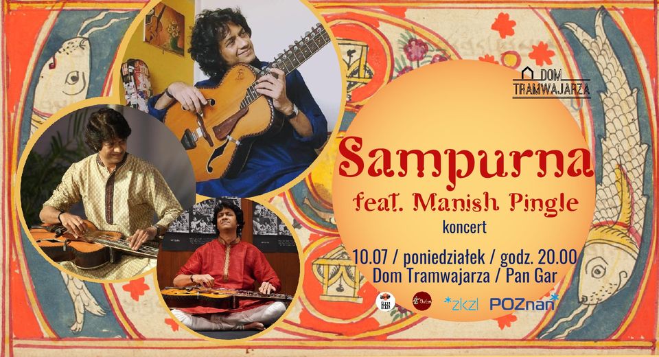 Baner promujący wydarzenie. Nazwa wydarzenia i zdjęcie artystów.