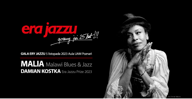 Baner promujący wydarzenie. Nazwa wydarzenia, data i zdjęcie Artystki.