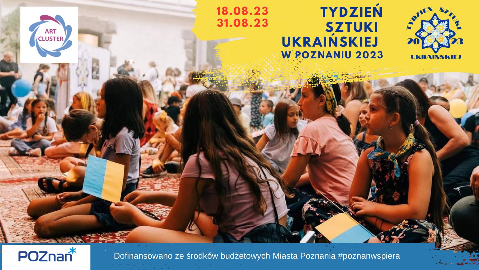 Baner promujący wydarzenie. Nazwa wydarzenia i data.