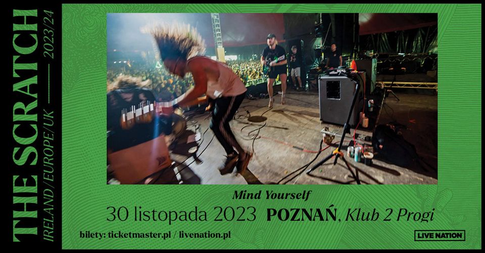 Baner promujący wydarzenie. Nazwa wydarzenia i zdjęcie artystów.