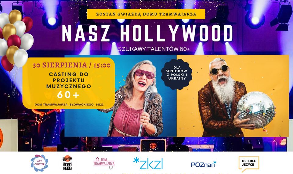 Baner promujący wydarzenie. Nazwa wydarzenia i data.