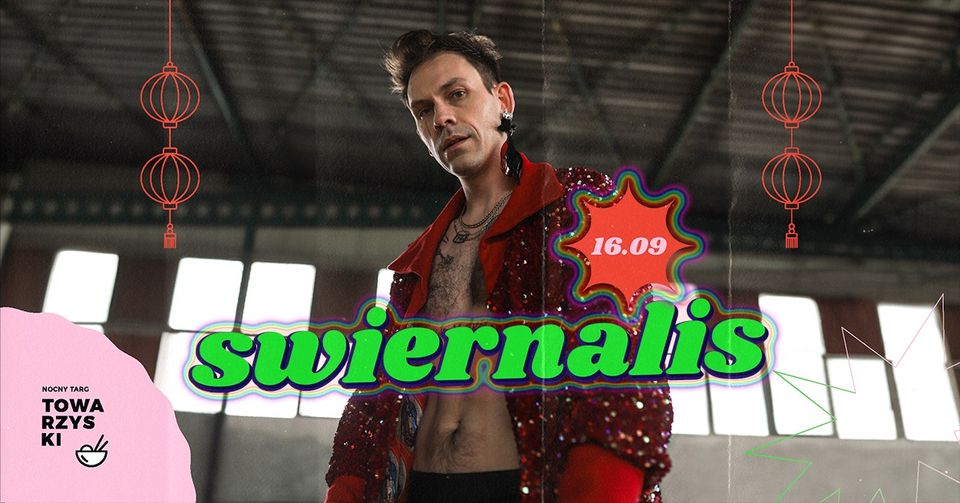 Baner promujący wydarzenie. Nazwa wydarzenia i zdjęcie artysty.
