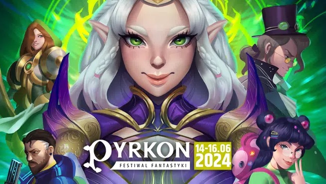 Baner promujący wydarzenie. Nazwa wydarzenia i data.