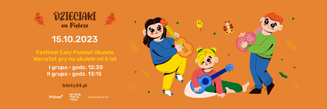 Baner promujący wydarzenie. Nazwa wydarzenia i data.