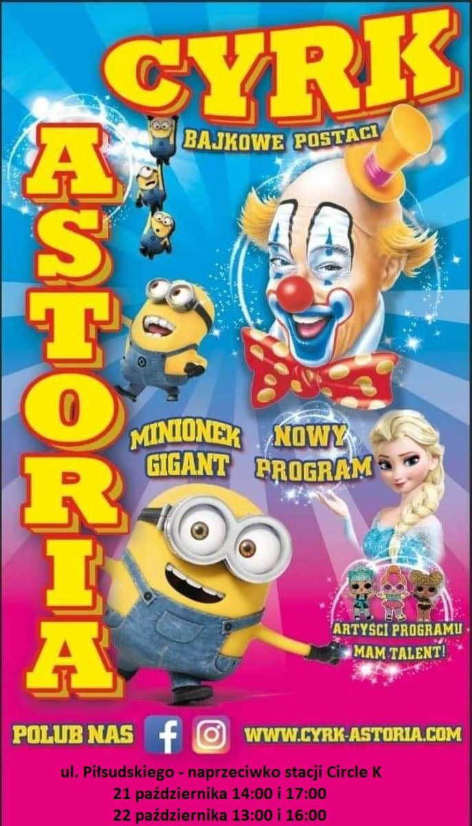 Baner promujący wydarzenie. Nazwa wydarzenia i data.