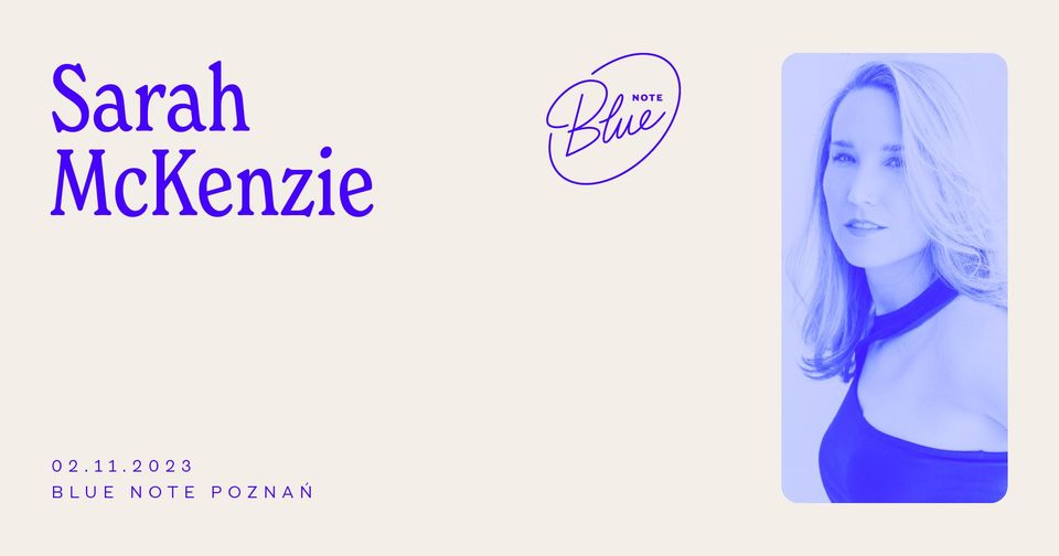 Baner promujący wydarzenie. Nazwa wydarzenia i zdjęcie artystki.