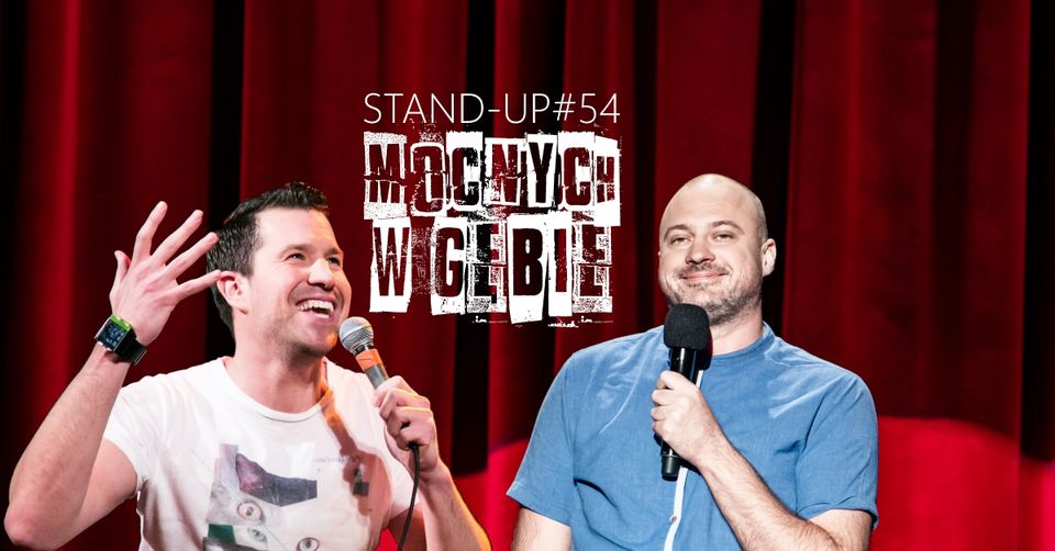 Baner promujący wydarzenie. Nazwa wydarzenia i zdjęcie artystów.