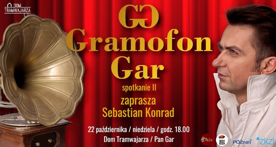 Baner promujący wydarzenie. Nazwa wydarzenia i zdjęcie artysty.