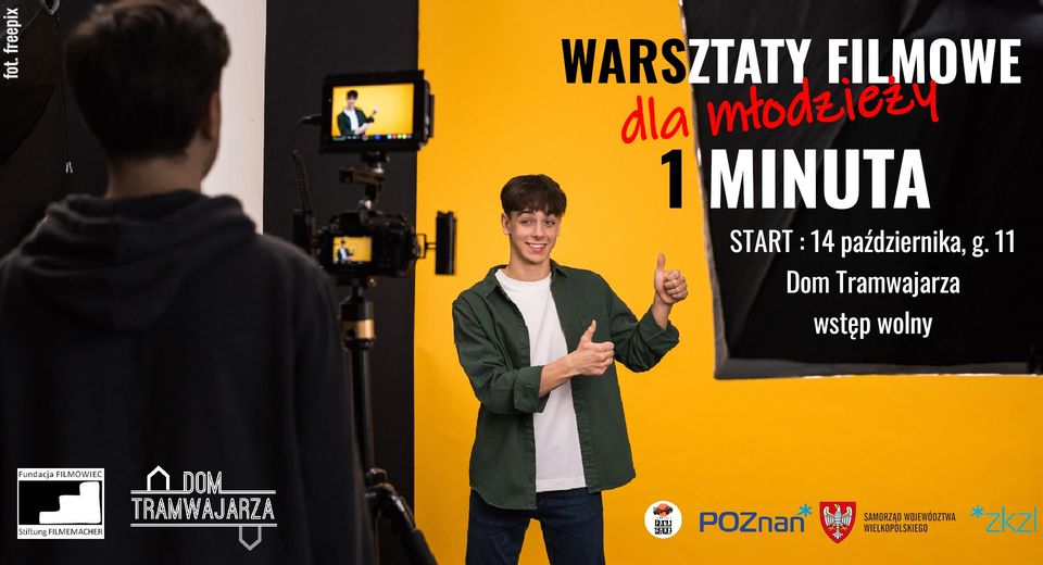 Baner promujący wydarzenie. Nazwa wydarzenia i data.