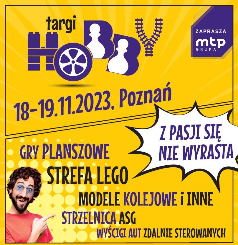 Baner promujący wydarzenie. Nazwa wydarzenia i data.