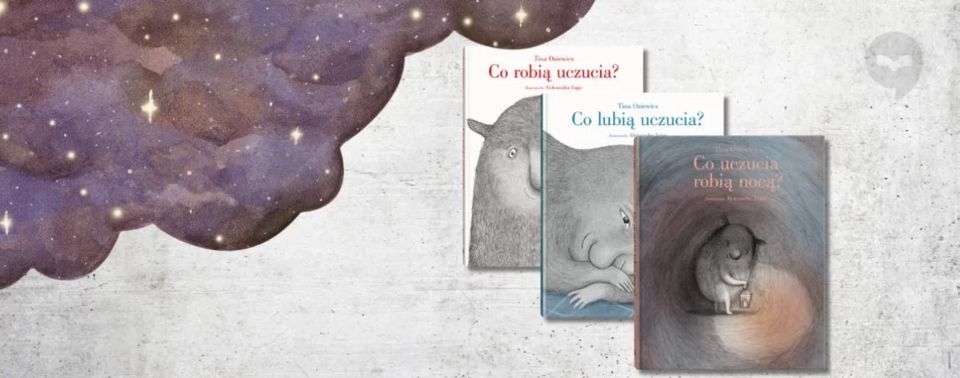 Okładki książek autorki.