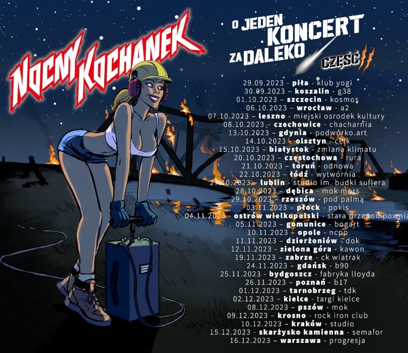 Baner promujący wydarzenie. Nazwa wydarzenia i data.