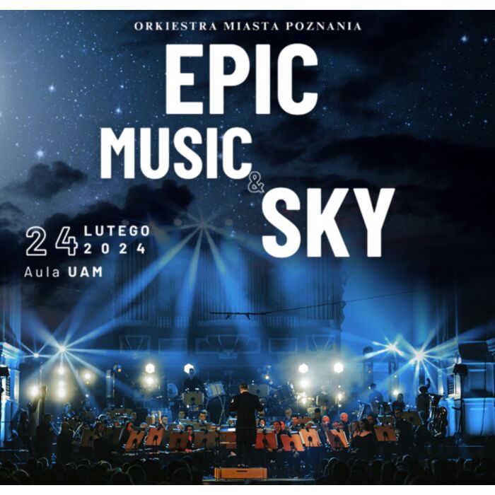 Baner promujący wydarzenie. Nazwa wydarzenia i data.