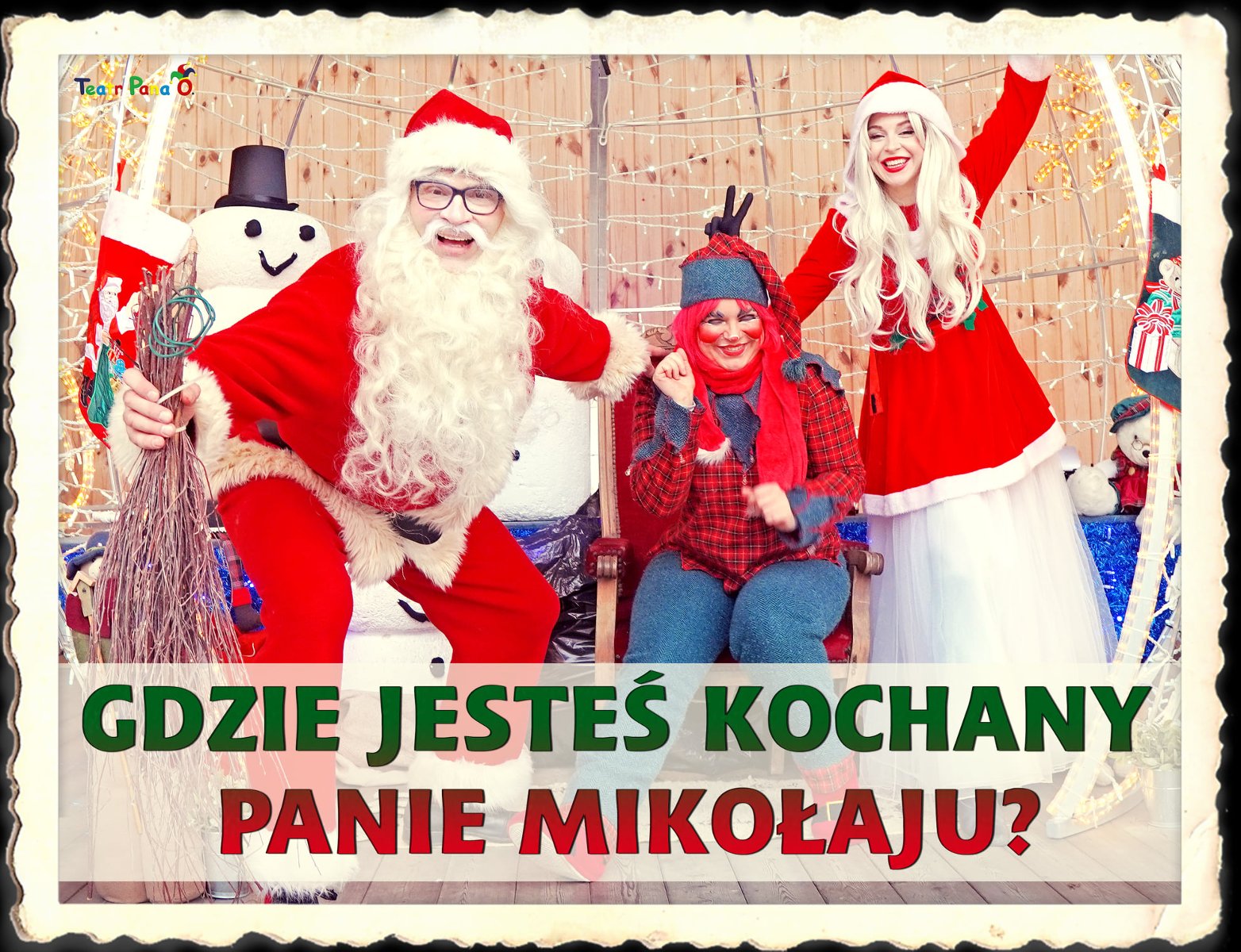Baner promujący wydarzenie. Nazwa wydarzenia i zdjęcie artystów.