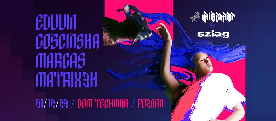 Baner promujący wydarzenie. Nazwa wydarzenia i data.