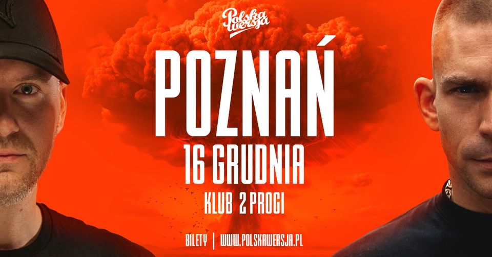 Baner promujący wydarzenie. Nazwa wydarzenia i zdjęcie artystów.