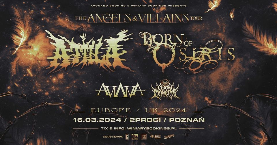 Baner promujący wydarzenie. Nazwa wydarzenia i zdjęcie artystów.