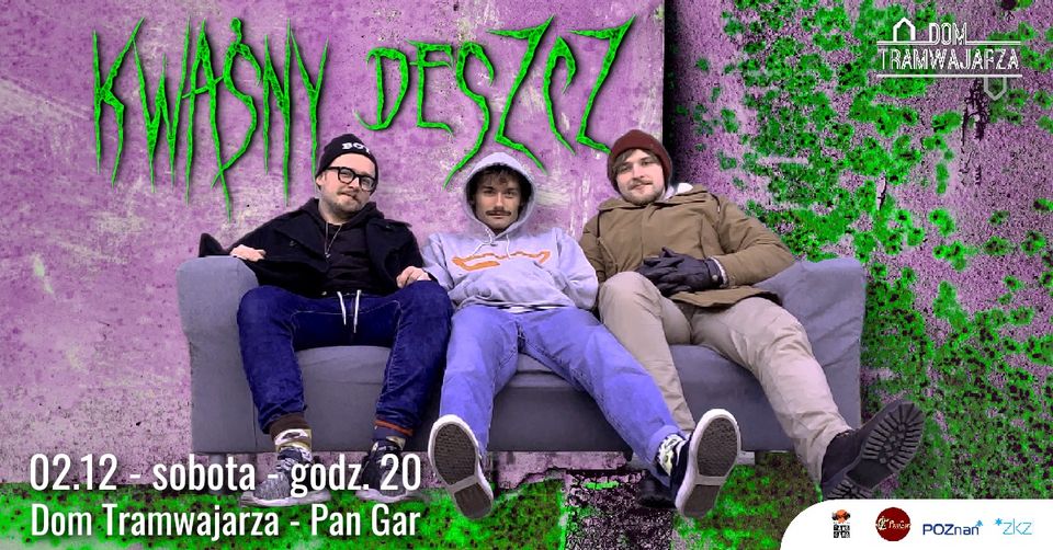 Baner promujący wydarzenie. Nazwa wydarzenia i zdjęcie artystów.