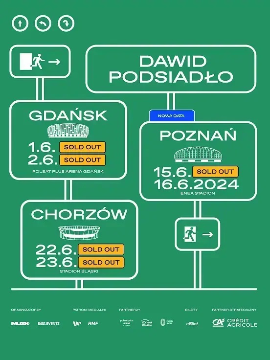 Baner promujący wydarzenie. Nazwa wydarzenia i data.