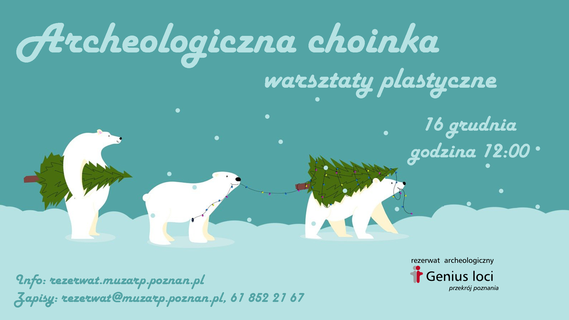 Baner promujący wydarzenie. Nazwa wydarzenia i data.