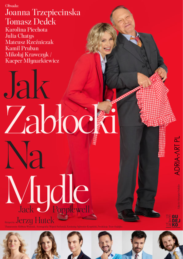 Baner promujący wydarzenie. Nazwa wydarzenia i zdjęcie artystów.
