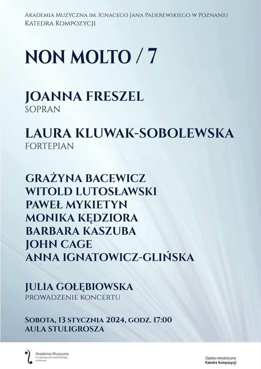 Baner promujący wydarzenie. Nazwa wydarzenia i data.