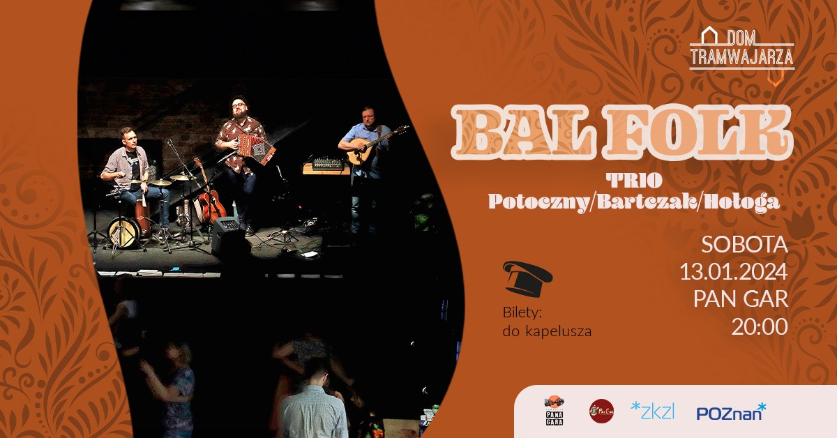 Baner promujący wydarzenie. Nazwa wydarzenia i zdjęcie artystów.