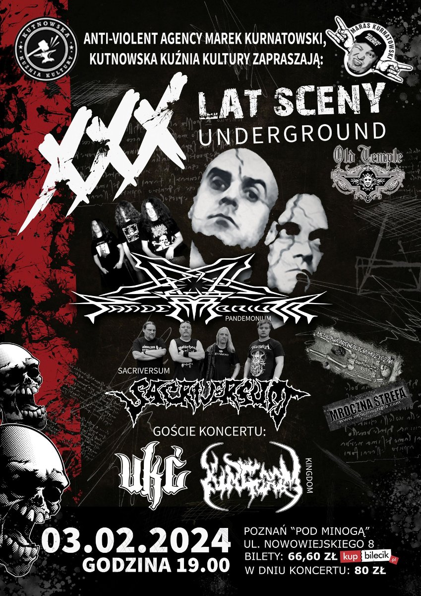 Baner promujący wydarzenie. Nazwa wydarzenia i data.