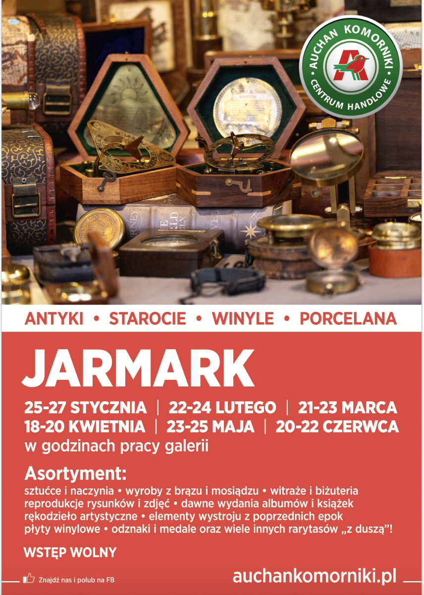 Baner promujący wydarzenie. Nazwa wydarzenia i data.