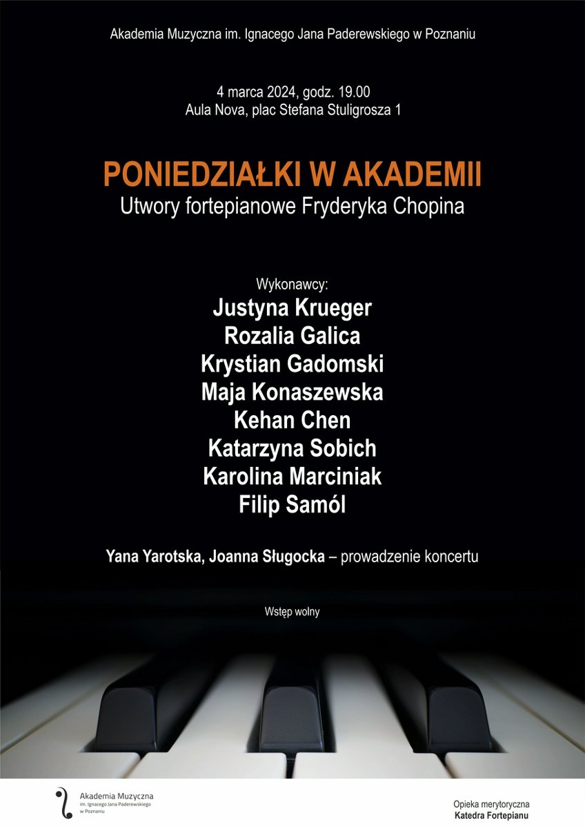 Baner promujący wydarzenie. Nazwa wydarzenia i data.