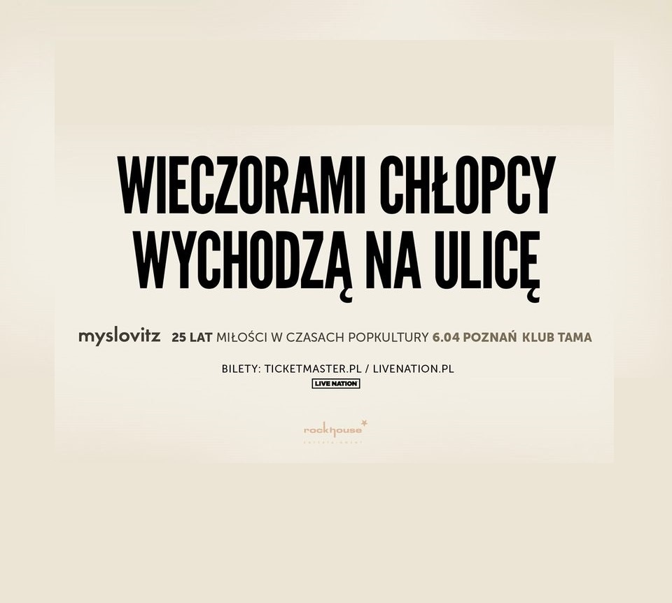 Baner promujący wydarzenie. Nazwa wydarzenia i zdjęcie artystów.