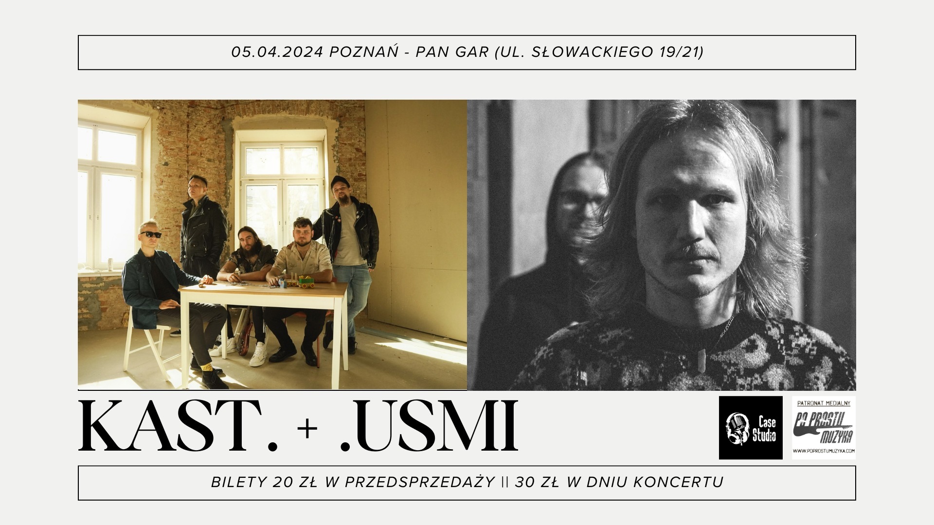 Baner promujący wydarzenie. Nazwa wydarzenia i data.