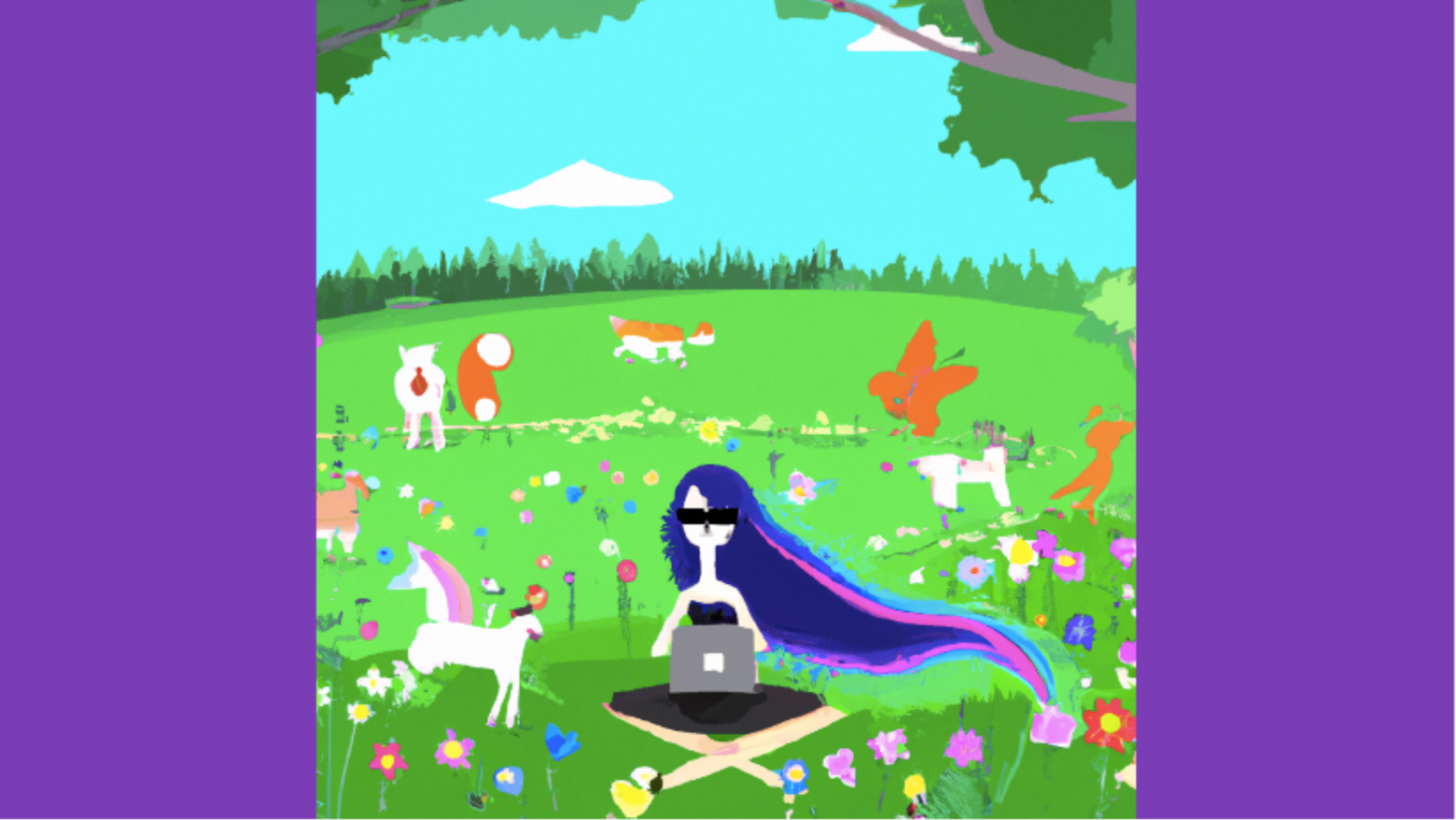 Baner promujący wydarzenie. Graf. Magda Szpecht + AI.