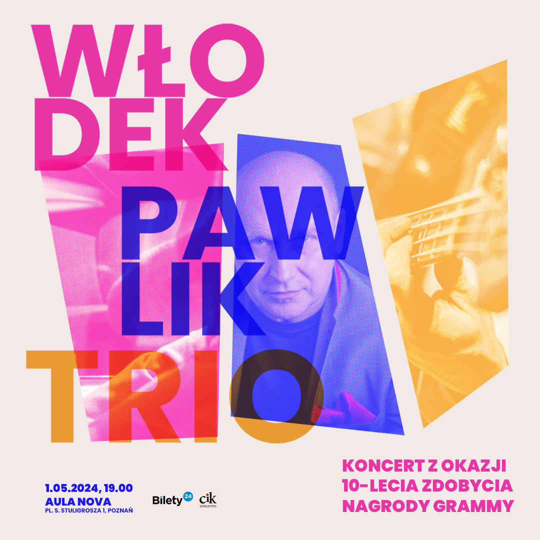 Baner promujący wydarzenie. Nazwa wydarzenia i data.