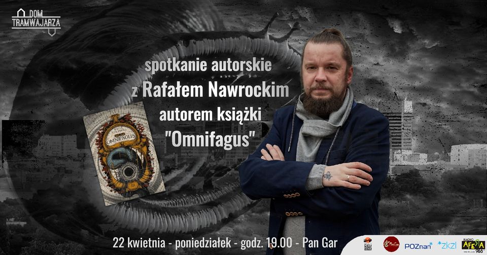 Baner promujący wydarzenie. Nazwa wydarzenia i zdjęcie artysty.