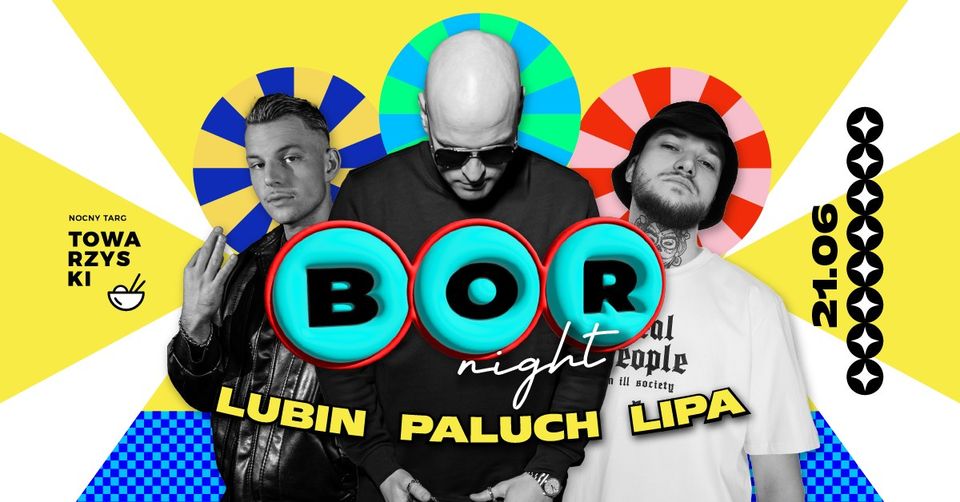 Baner promujący wydarzenie. Nazwa wydarzenia i zdjęcie artystów.