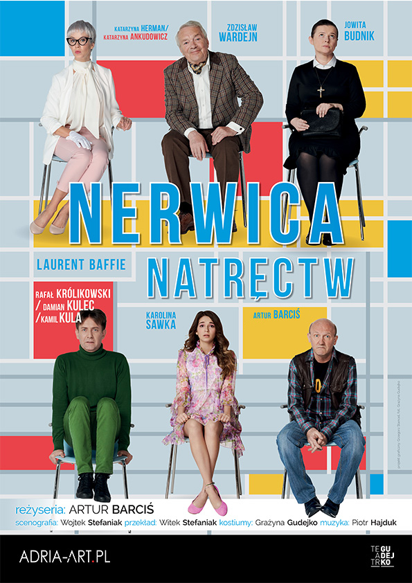 Baner promujący wydarzenie. Nazwa wydarzenia i zdjęcie artystów.