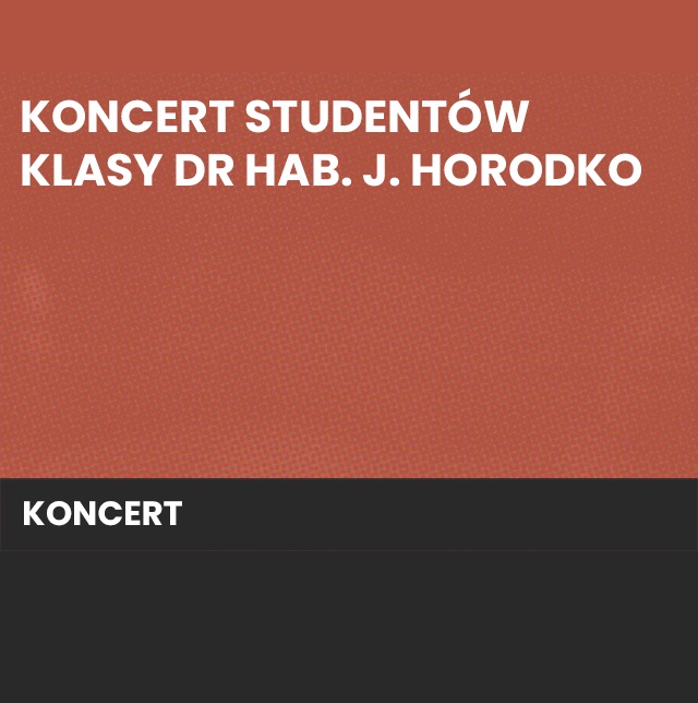 Baner promujący wydarzenie. Nazwa wydarzenia.