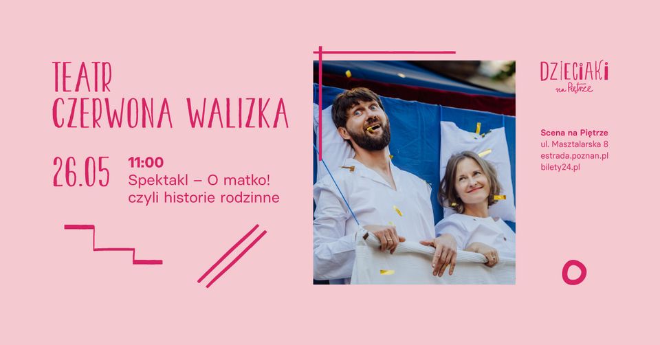 Baner promujący wydarzenie. Nazwa wydarzenia i data.