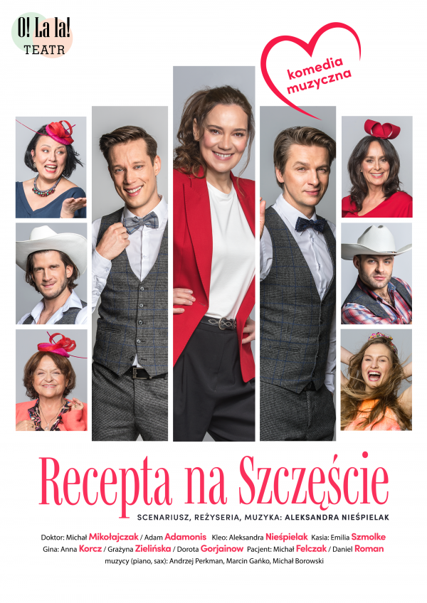 Baner promujący wydarzenie. Nazwa wydarzenia i zdjęcie artystów.