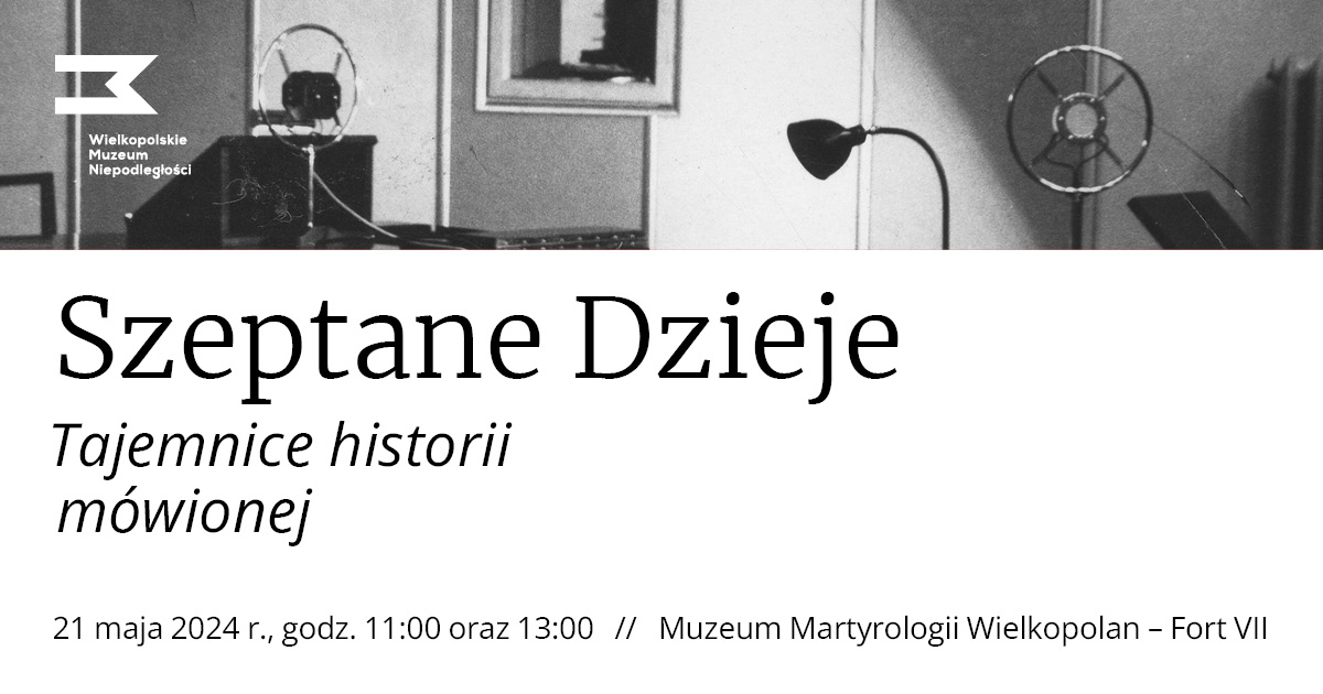 Baner promujący wydarzenie. Nazwa wydarzenia i data.