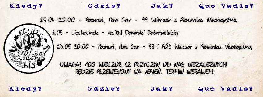 Baner promujący wydarzenie. Nazwa wydarzenia.