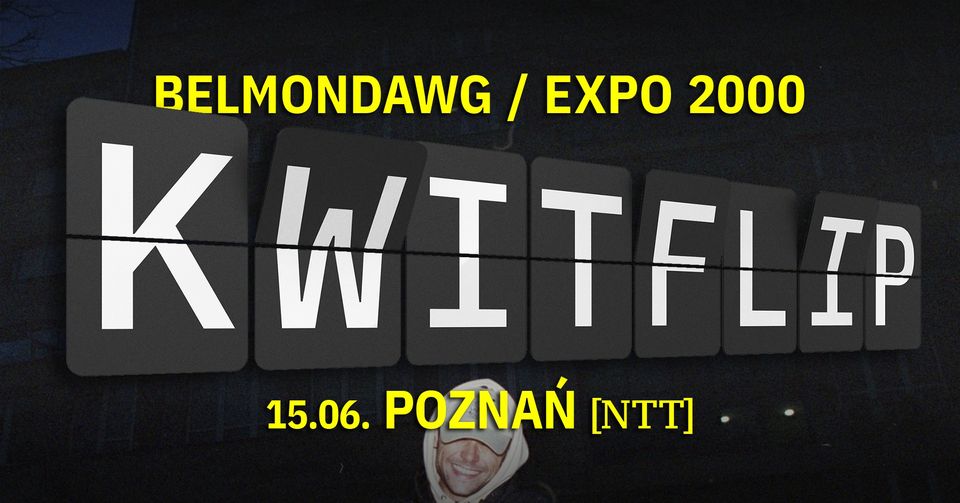 Baner promujący wydarzenie. Nazwa wydarzenia i zdjęcie artystów.