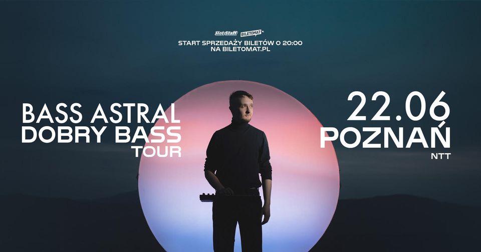 Baner promujący wydarzenie. Nazwa wydarzenia, data i zdjęcie Artysty.