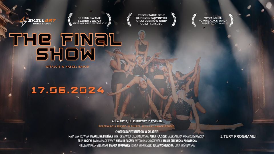 Baner promujący wydarzenie. Nazwa wydarzenia i data.