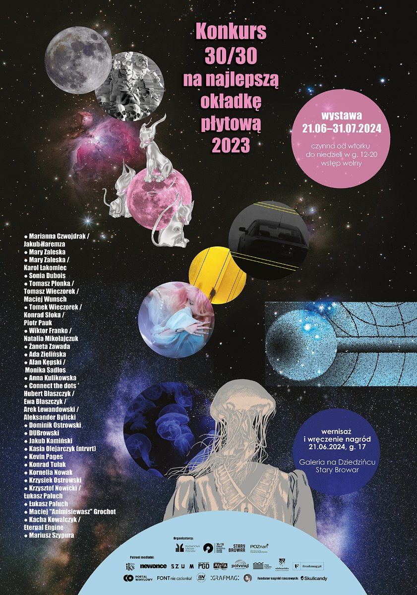 Baner promujący wydarzenie. Nazwa wydarzenia i data.