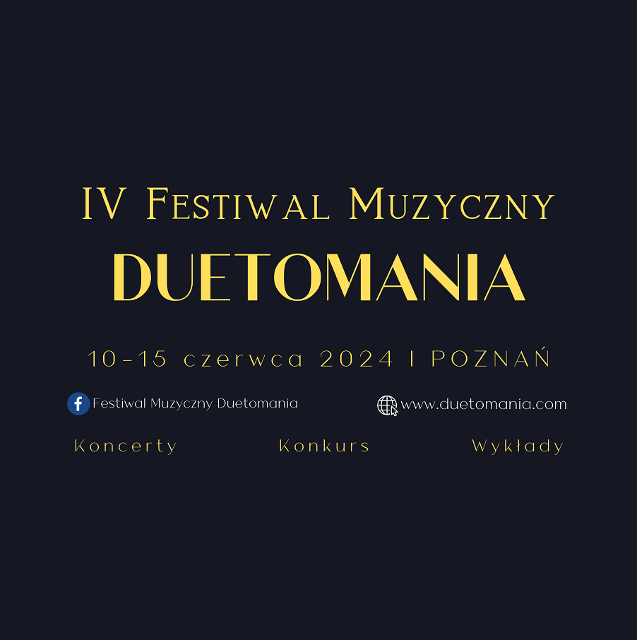 Baner promujący wydarzenie. Nazwa wydarzenia i data.